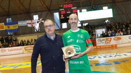 Homenaje a Javi Eseverri, un "jugador irrepetible"