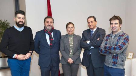 La asociación de periodistas traslada a Barkos los temas que más preocupan al sector