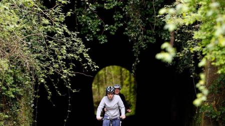 Un trazado para bicis de 240 km enlazará Bayona con Pamplona