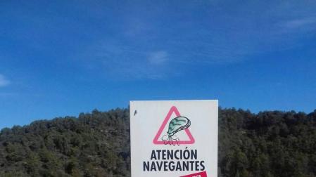 Prohibido navegar en Yesa