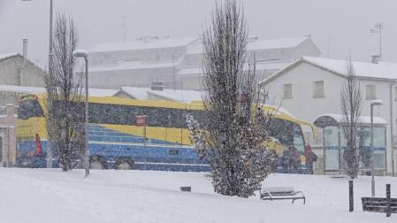 Riesgo de lluvia “engelante” y heladas para las próximas horas en Navarra