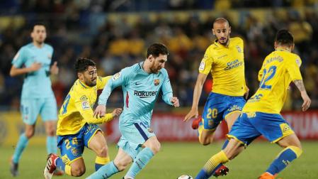 El FC Barcelona se deja dos puntos en Canarias