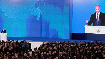 Putin avisa a EE UU de una nueva "guerra de las galaxias"