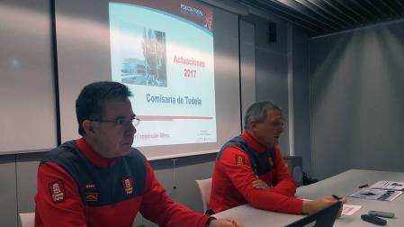 Los delitos estratégicos descienden en un 12% en la demarcación de la comisaría de la Policía Foral de Tudela