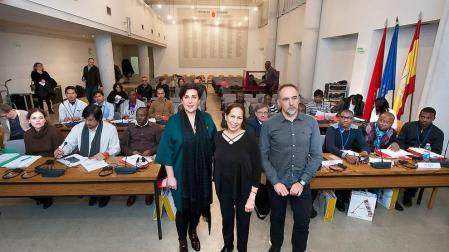 Una delegación de la UNESCO visita centros educativos de Pamplona