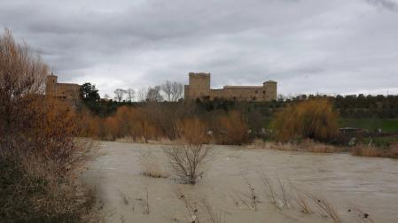 El caudal de los ríos navarros se duplica pero no hay riesgo de que se desborden