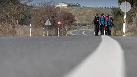 Javier despejó el camino desde Tierra Estella