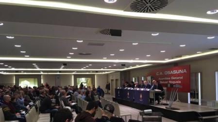 La Asamblea de socios de Osasuna, en directo