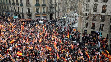 Tabarnia reúne a 15.000 personas en Barcelona