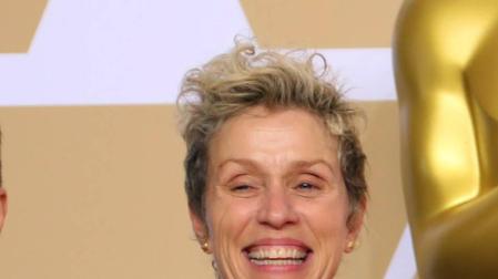 Frances McDormand obtiene el Óscar a la mejor actriz por 'Tres anuncios'