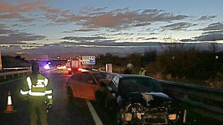Accidente en la Autovía del Camino.