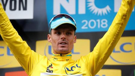 Luis León Sánchez coge el liderato en la tercera etapa de la París-Niza