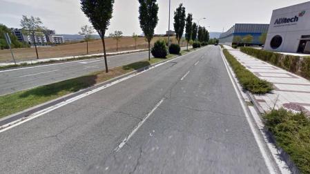 Imputado por conducir a 117 km/h en la calle Tajonar de Pamplona