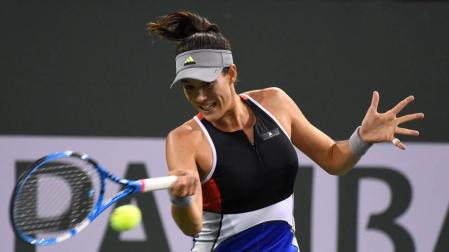 Muguruza es eliminada de Indian Wells en segunda ronda
