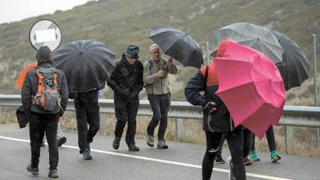 Comienzo de semana con poca lluvia en Navarra y temperaturas sin grandes cambios
