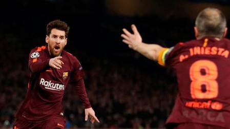 Iniesta y Messi rescatan al Barcelona en Stamford Bridge