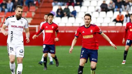 El vestuario de Osasuna reconoce que no plasmaron la superioridad numérica