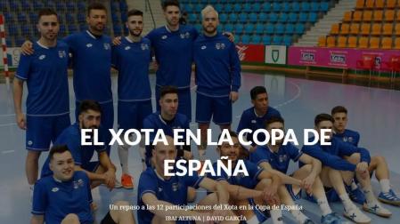 El Xota en Copa: un repaso a sus 12 participaciones