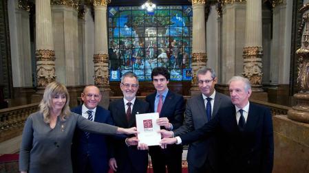 El Gobierno de Navarra renueva el compromiso con Eusko Ikaskuntza en su centenario