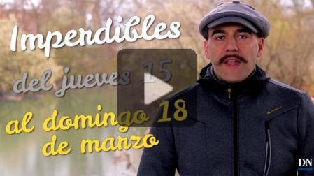 Agenda cultural de Navarra en vídeo hasta el domingo 18 de marzo