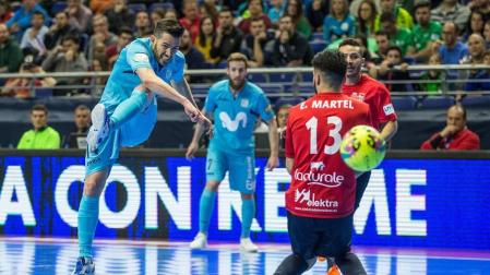 Osasuna Magna no pudo y cayó por la mínima, 2-1, contra el favorito Inter Movistar en cuartos de final de la Copa de España 2018 disputados en el Wizink Center de Madrid