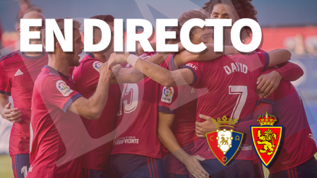 Osasuna-Zaragoza, en directo