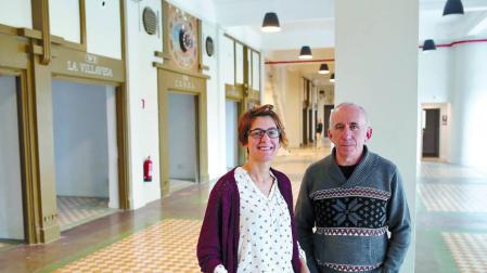 Geltoki Iruña reabre la vieja estación con un proyecto solidario