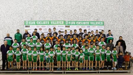 Puesta de largo del Club Ciclista Villavés 2018