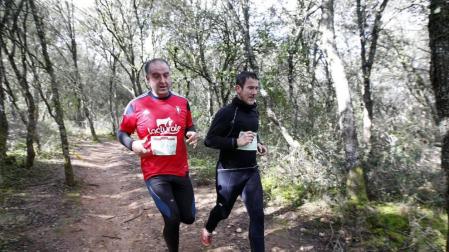 Galería de imágenes de la carrera de montaña celebrada este domingo en las faldas de Montejurra.