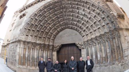La restauración de la Puerta del Juicio de Tudela comenzará en mayo o junio