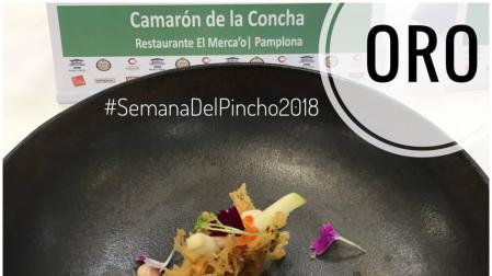 El restaurante El Mercao gana la Semana del Pincho de Navarra 2018
