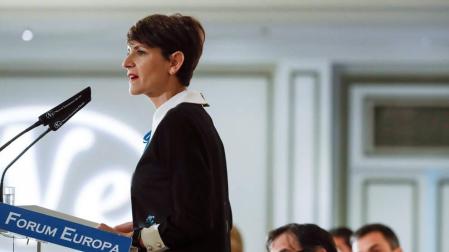 Chivite: "Si no se entiende la identidad de Navarra, habrá problemas como en Cataluña"