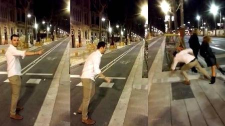 El joven que dio una patada a una mujer en la Diagonal tendrá que pagar 48.000 €