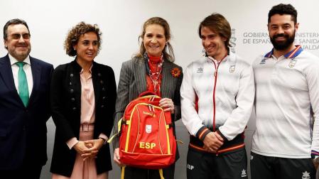 La infanta Elena alaba "el esfuerzo y sacrificio" de los atletas paralímpicos