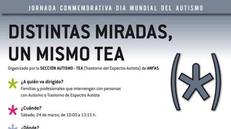 Anfas celebra el sábado una jornada con motivo del Día Mundial del Autismo