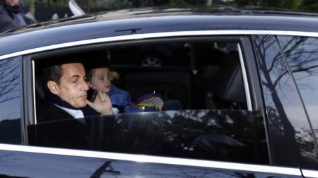 Sarkozy, este sábado, antes de votar