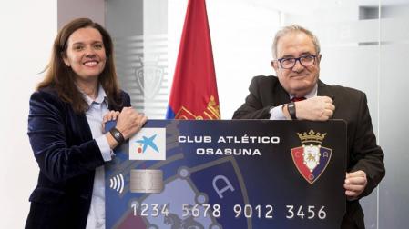 CaixaBank renueva cuatro temporadas más como patrocinador de Osasuna