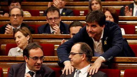 El Parlament rechaza la investidura de Turull por la abstención de la CUP