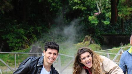 Amaia y Alfred graban en las islas Azores su vídeo de presentación para Eurovisión