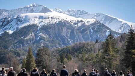 Alemania recuerda con un minuto de silencio la tragedia del vuelo de Germanwings