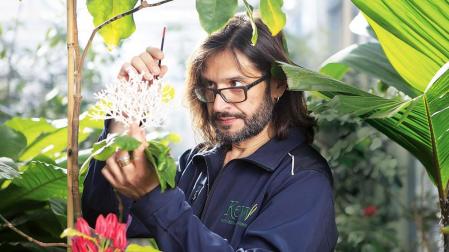Un asturiano en la corte del reino vegetal