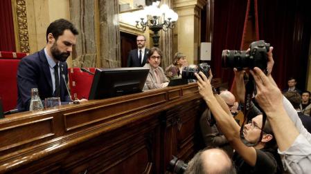 Torrent suspende el pleno sin votarse la investidura de Jordi Turull