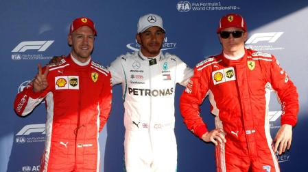 Hamilton consigue la primera pole del año y Sainz y Alonso saldrán noveno y décimo