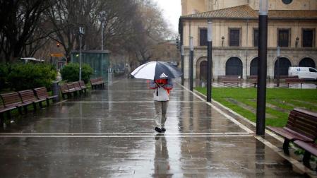 Lluvia y ligero descenso de temperaturas en Navarra