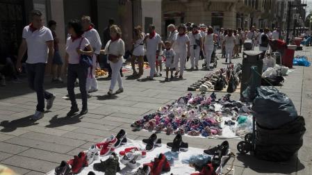 Rechazo municipal a crear zonas para el 'top manta' como pedía Aranzadi