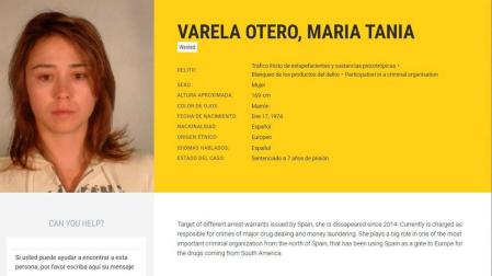 Detenida la narcotraficante Tania Varela, vinculada a clan Oubiña