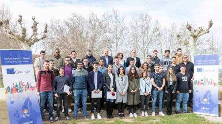 Cerca de 50 alumnos de ETI Tudela harán prácticas en firmas europeas