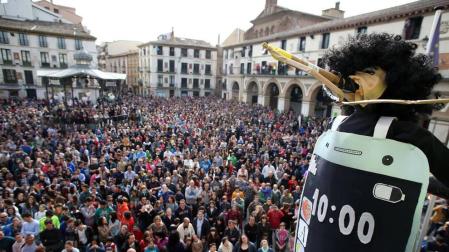 Tudela celebra este sábado la quema del Volatín