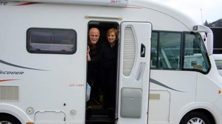 La casa por mochila: Navarra se llena de turistas que viajan en autocaravana