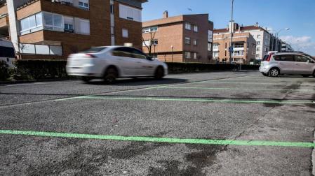 El estreno de la nueva zona verde en Barañáin